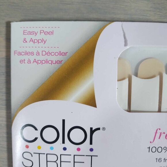 French Manicure color street 100% nail polish‎ strip - Picture 4 of 4